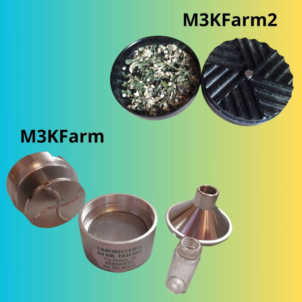 Polverizzatori officinali M3KFarm + M3KFarm2 _"Udemy-Tailored"